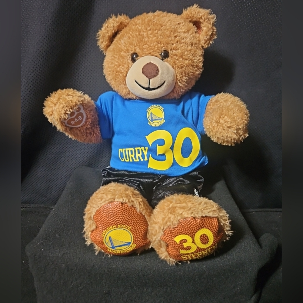 2016 Stephen Curry Limited Edition Build A Bear With NBA Licensed Apparel